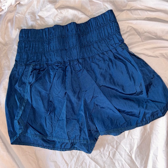 Free People The Way Home Shorts Teal Sz M - Picture 7 of 8